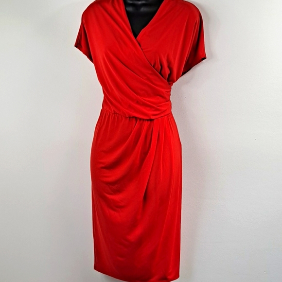ANTONIO MELANI Dresses & Skirts - Like New! Antonio Melani Orange Dress M
